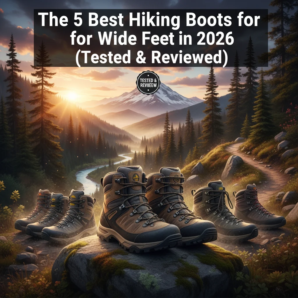 The 5 Best Hiking Boots for Wide Feet in 2026 (Tested & Reviewed)