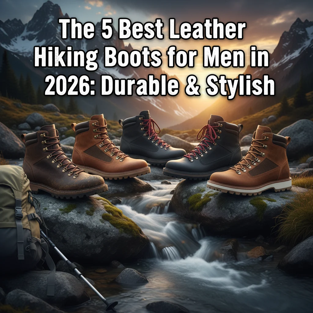 The 5 Best Leather Hiking Boots for Men in 2026: Durable & Stylish