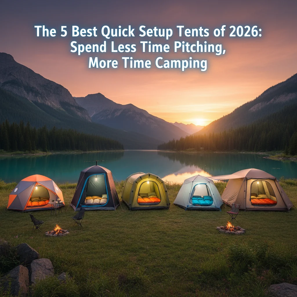 The 5 Best Quick Setup Tents of 2026: Spend Less Time Pitching, More Time Camping