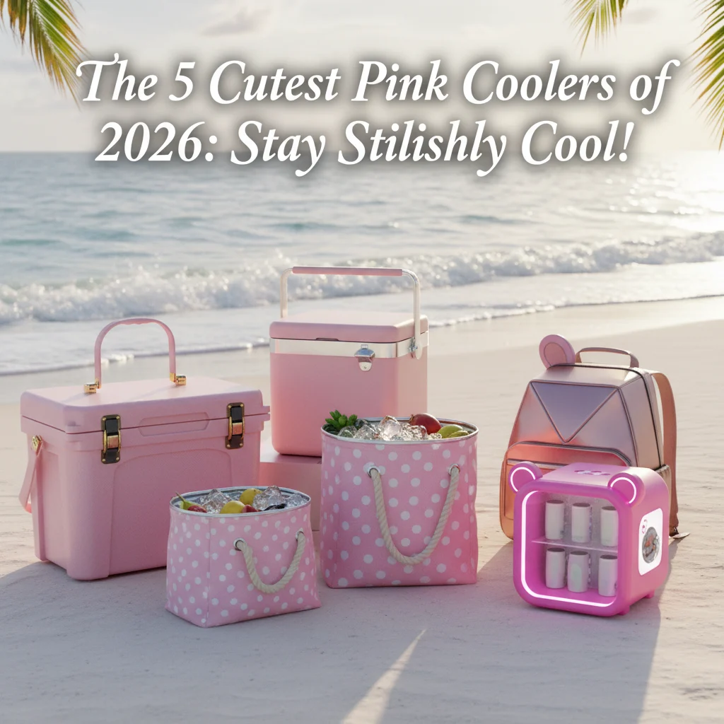 The 5 Cutest Pink Coolers of 2026: Stay Stylishly Cool!