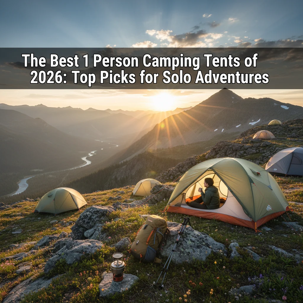 The Best 1 Person Camping Tents of 2026: Top Picks for Solo Adventures