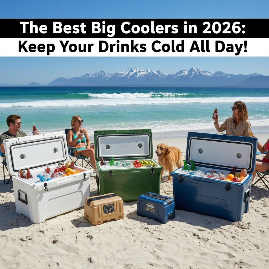 The Best Big Coolers in 2026: Keep Your Drinks Cold All Day!