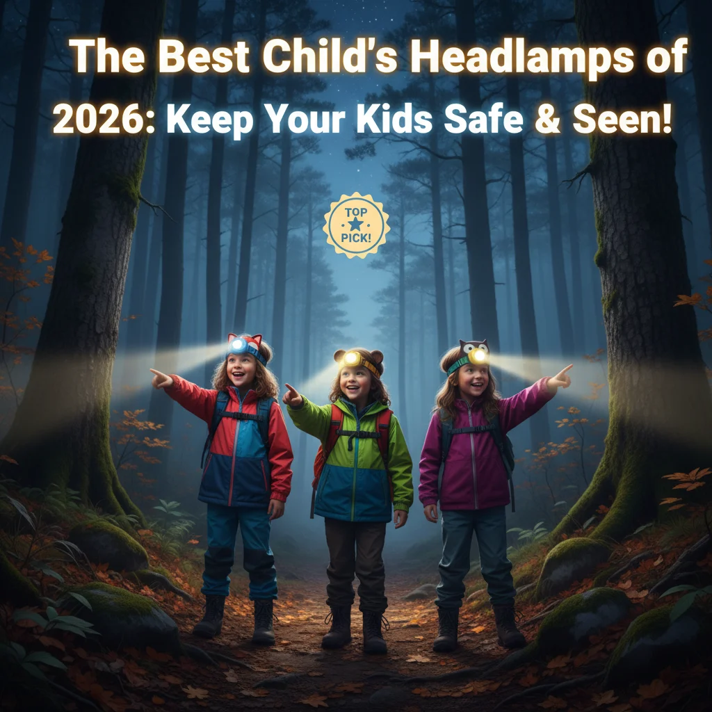 The Best Child’s Headlamps of 2026: Keep Your Kids Safe & Seen!