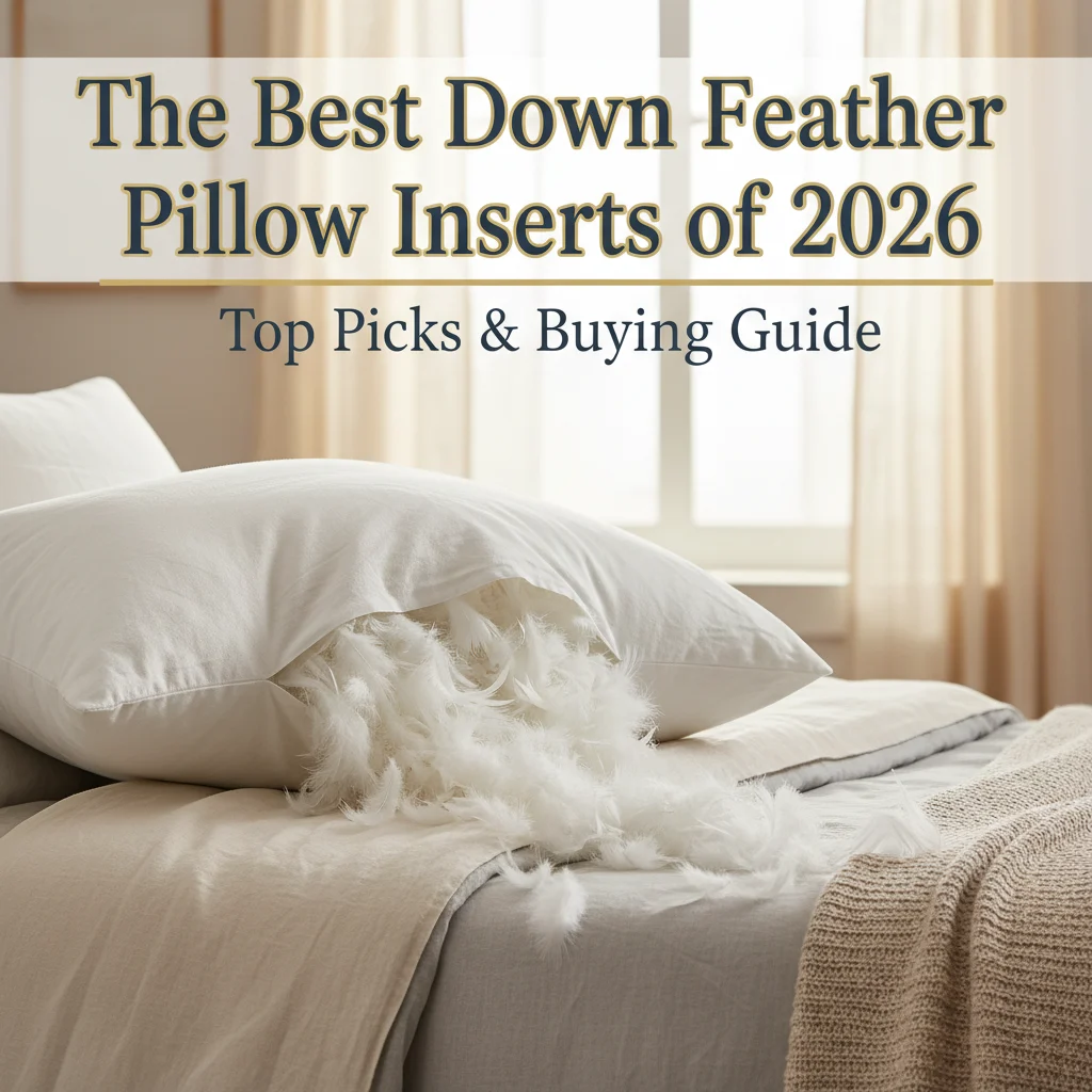 The Best Down Feather Pillow Inserts of 2026: Top Picks & Buying Guide