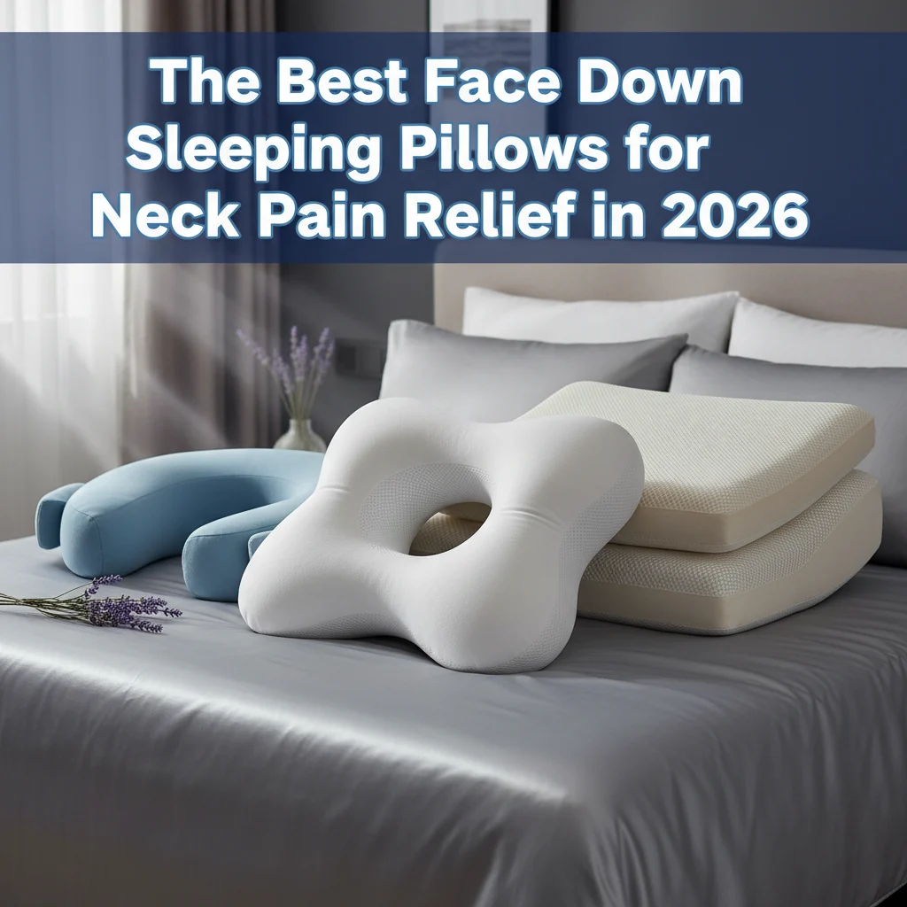 The Best Face Down Sleeping Pillows for Neck Pain Relief in 2026