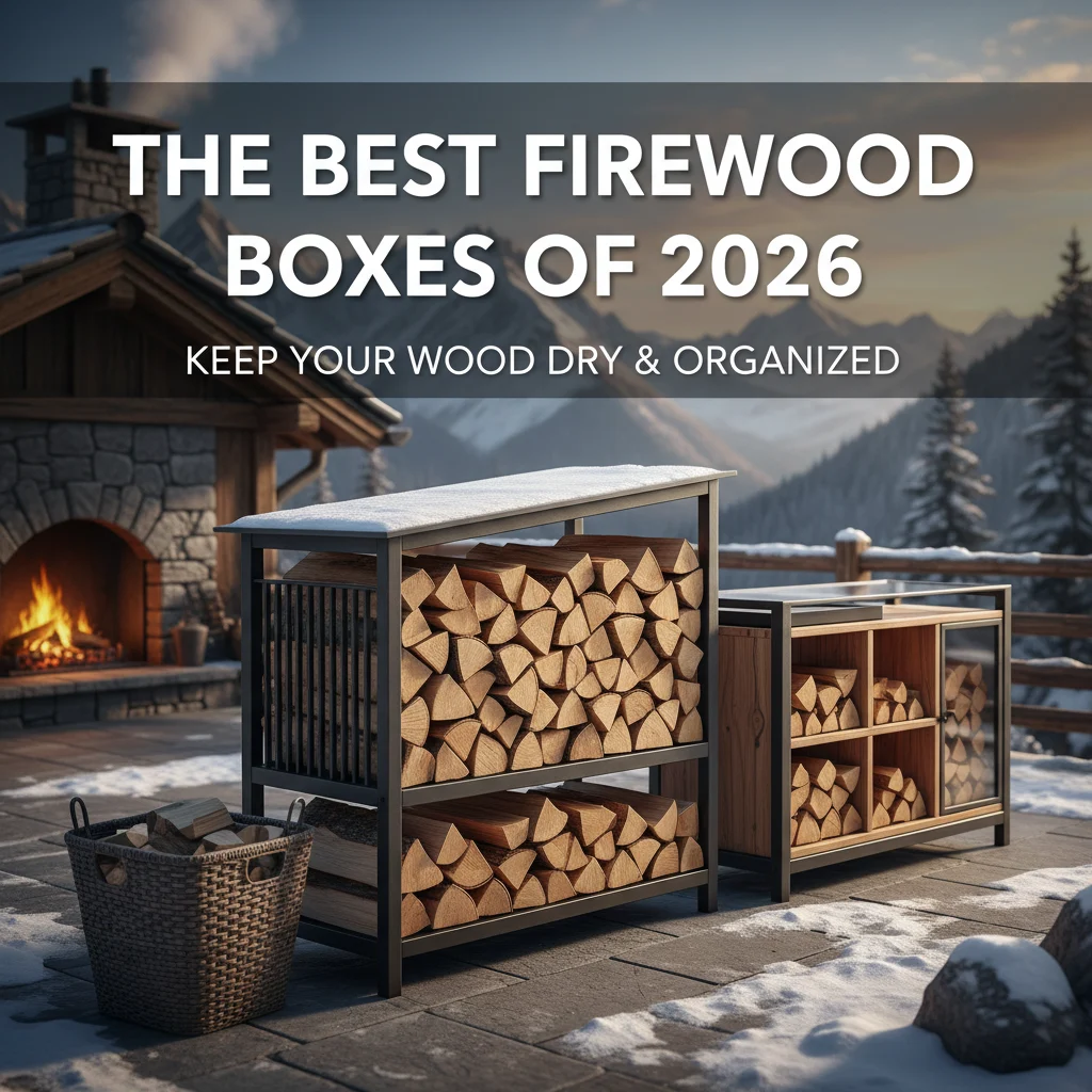 The Best Firewood Boxes of 2026: Keep Your Wood Dry & Organized