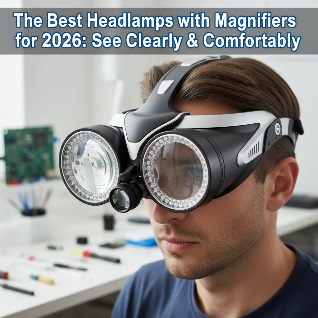 The Best Headlamps with Magnifiers for 2026: See Clearly & Comfortably