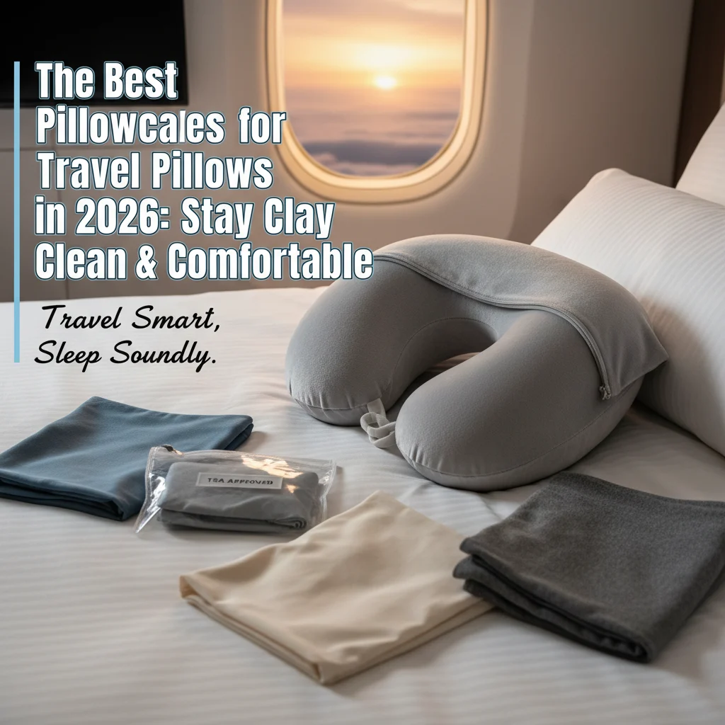 The Best Pillowcases for Travel Pillows in 2026: Stay Clean & Comfortable