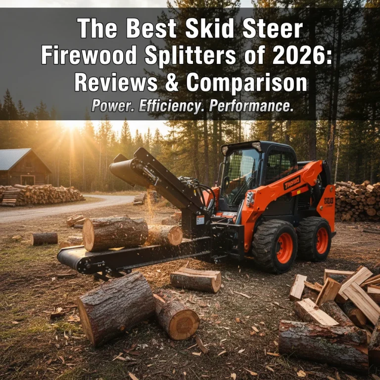 The Best Skid Steer Firewood Splitters of 2026: Reviews & Comparison