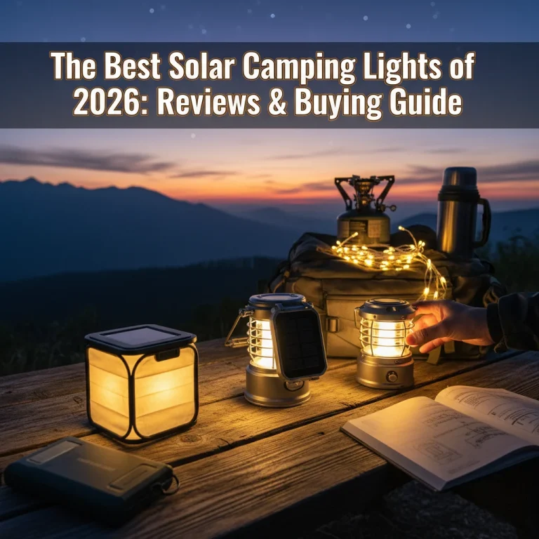 The Best Solar Camping Lights of 2026: Reviews & Buying Guide