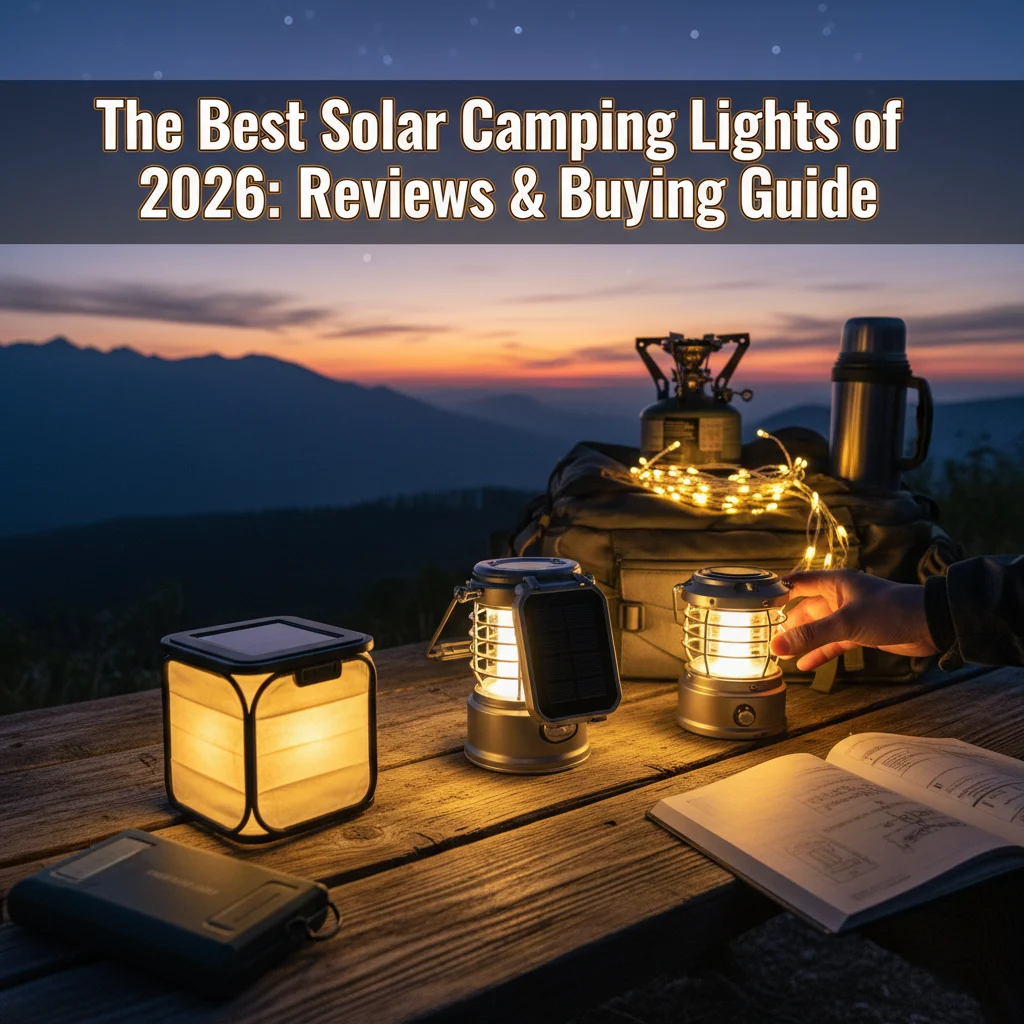 The Best Solar Camping Lights of 2026: Reviews & Buying Guide