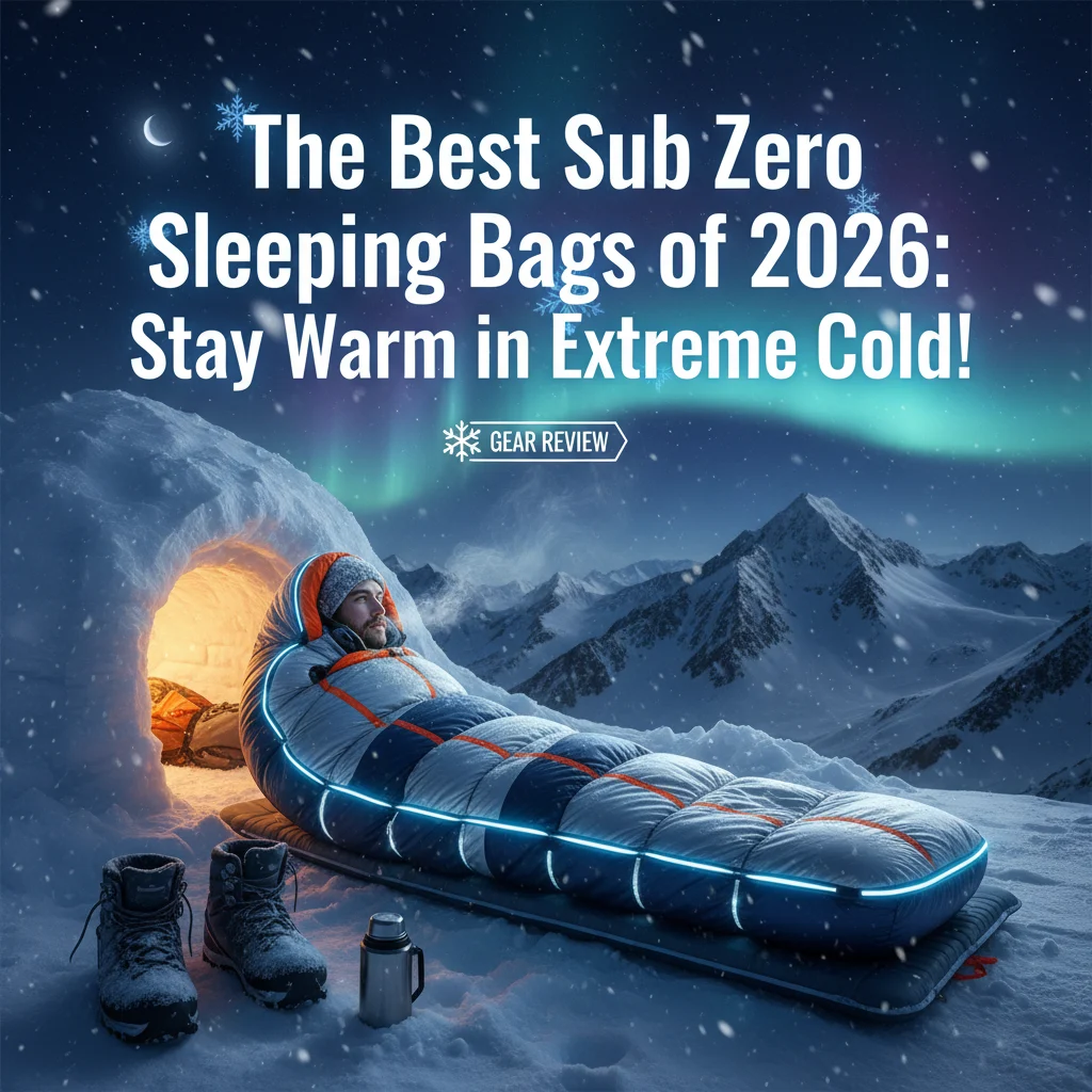 The Best Sub Zero Sleeping Bags of 2026: Stay Warm in Extreme Cold!