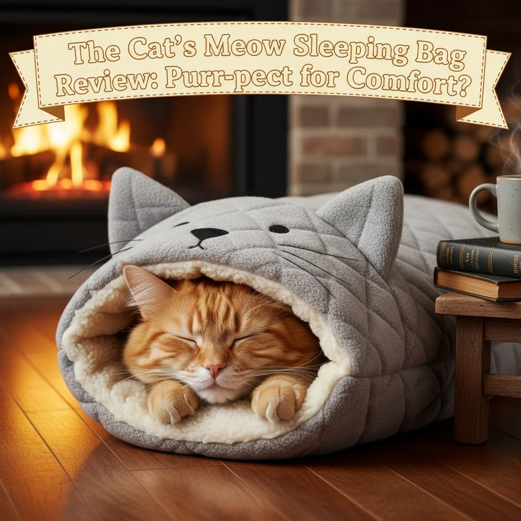 The Cat’s Meow Sleeping Bag Review: Purr-fect for Comfort?