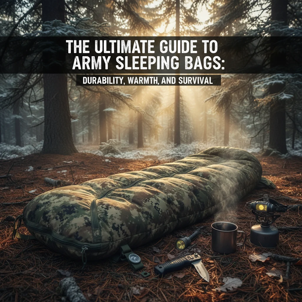 The Ultimate Guide to Army Sleeping Bags: Durability, Warmth, and Survival