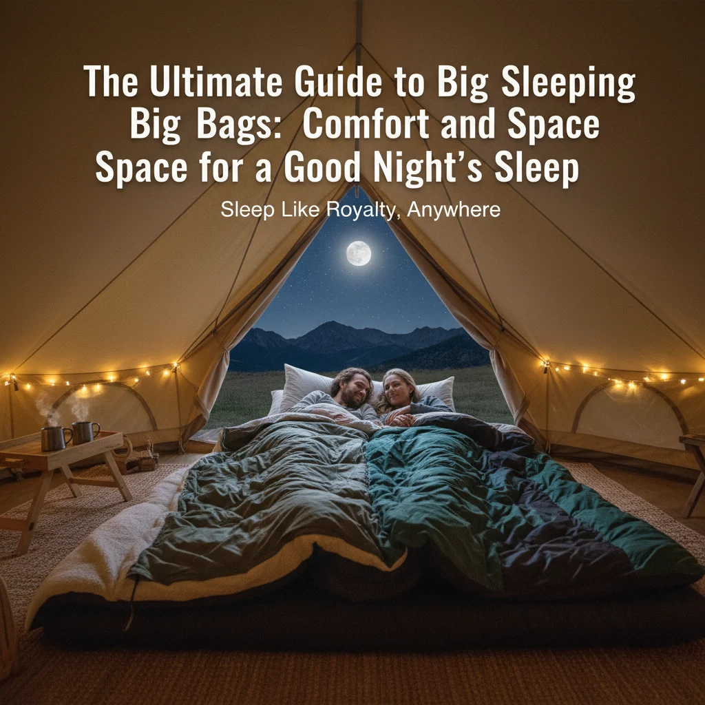 The Ultimate Guide to Big Sleeping Bags: Comfort and Space for a Good Night’s Sleep