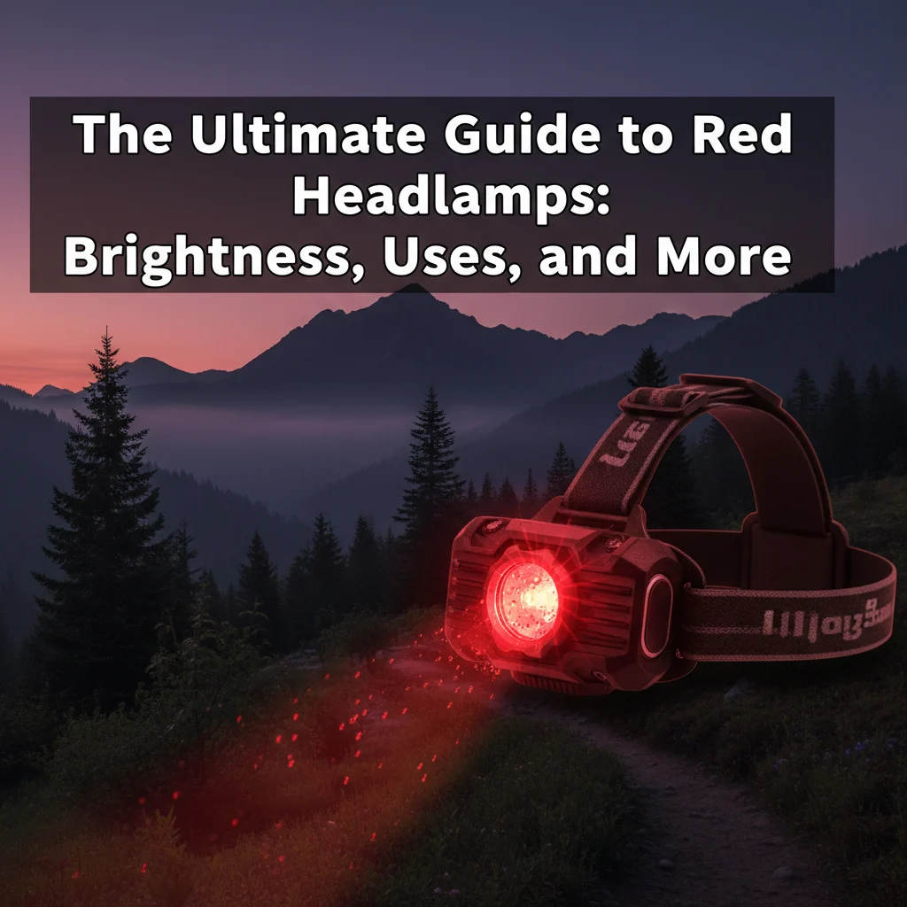 The Ultimate Guide to Red Headlamps: Brightness, Uses, and More