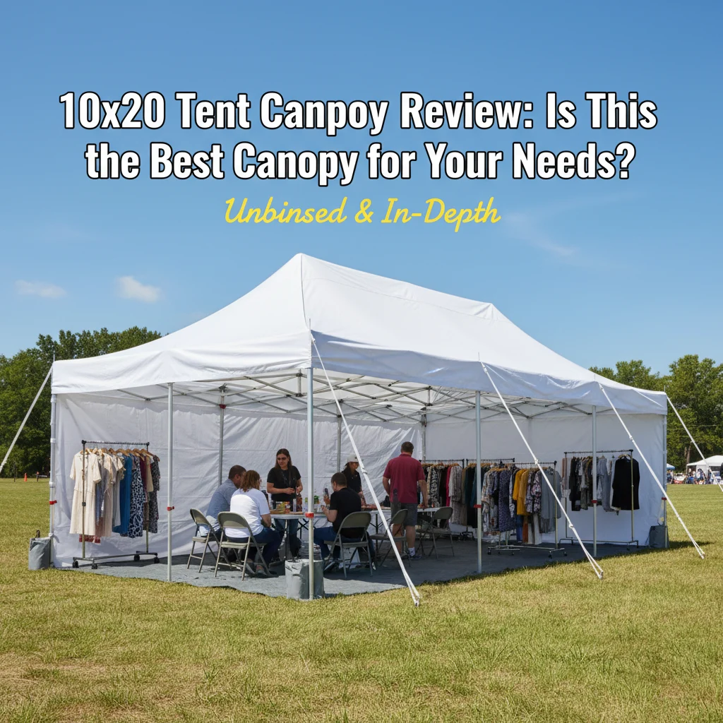 10×20 Tent Canopy Review: Is This the Best Canopy for Your Needs?