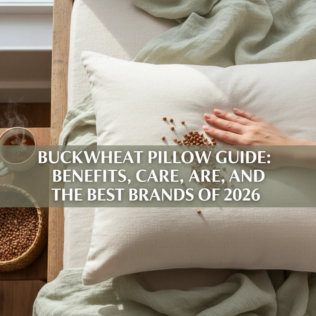 Buckwheat Pillow Guide: Benefits, Care, and the Best Brands of 2026