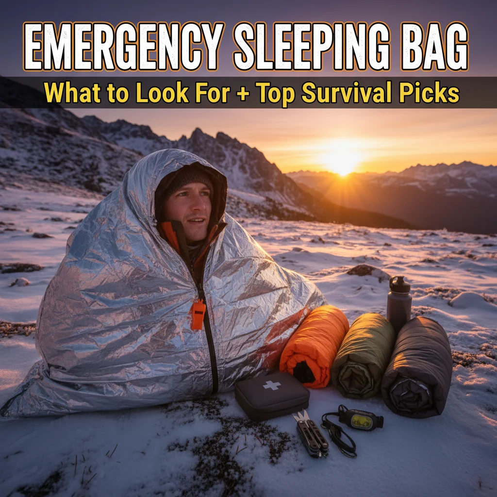 Emergency Sleeping Bag: What to Look For + Top Survival Picks