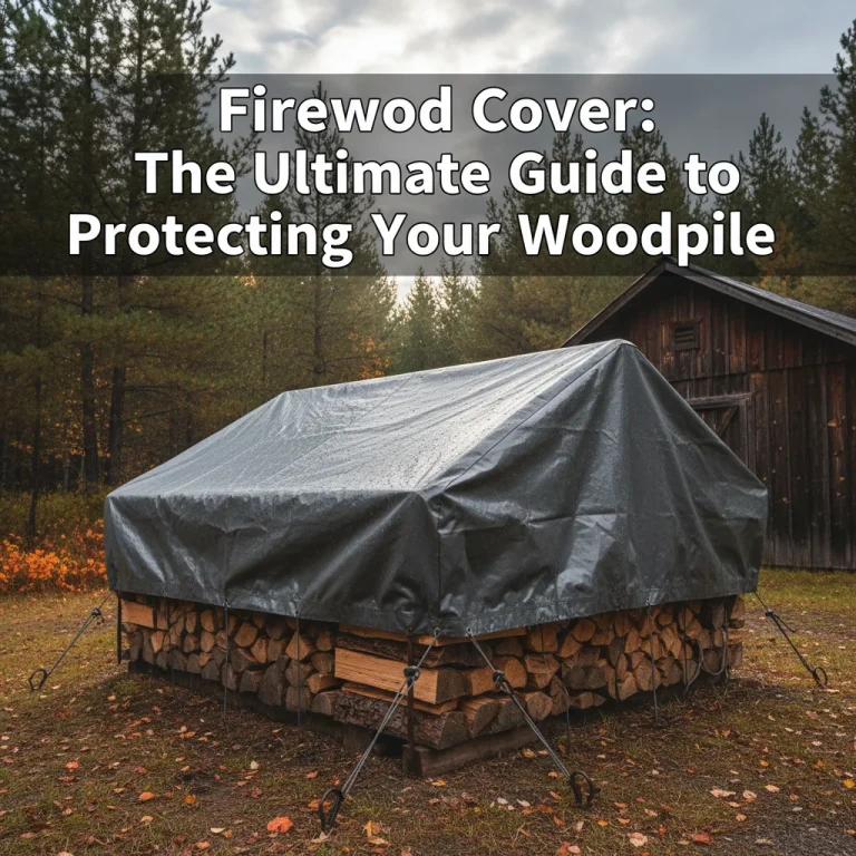 Firewood Cover: The Ultimate Guide to Protecting Your Woodpile