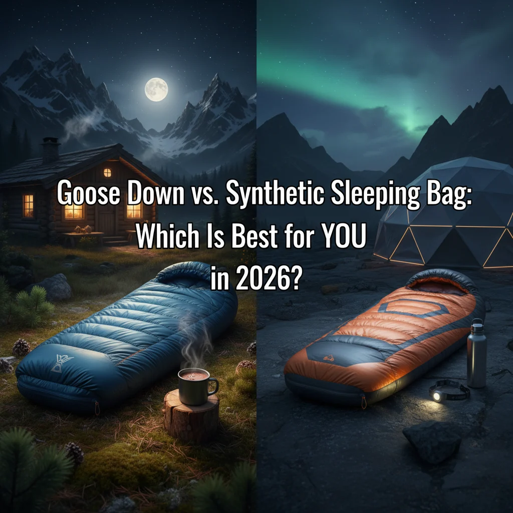Goose Down vs. Synthetic Sleeping Bag: Which Is Best for YOU in 2026?