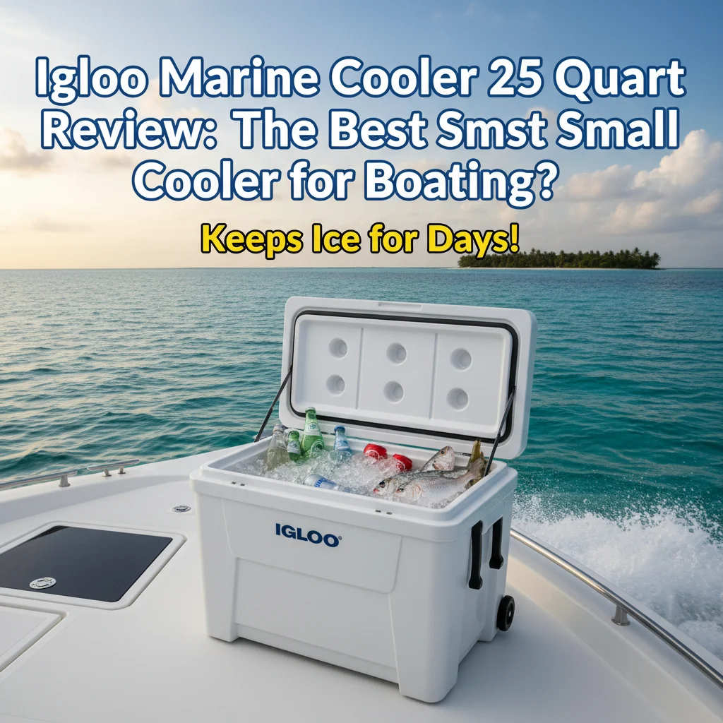 Igloo Marine Cooler 25 Quart Review: The Best Small Cooler for Boating?