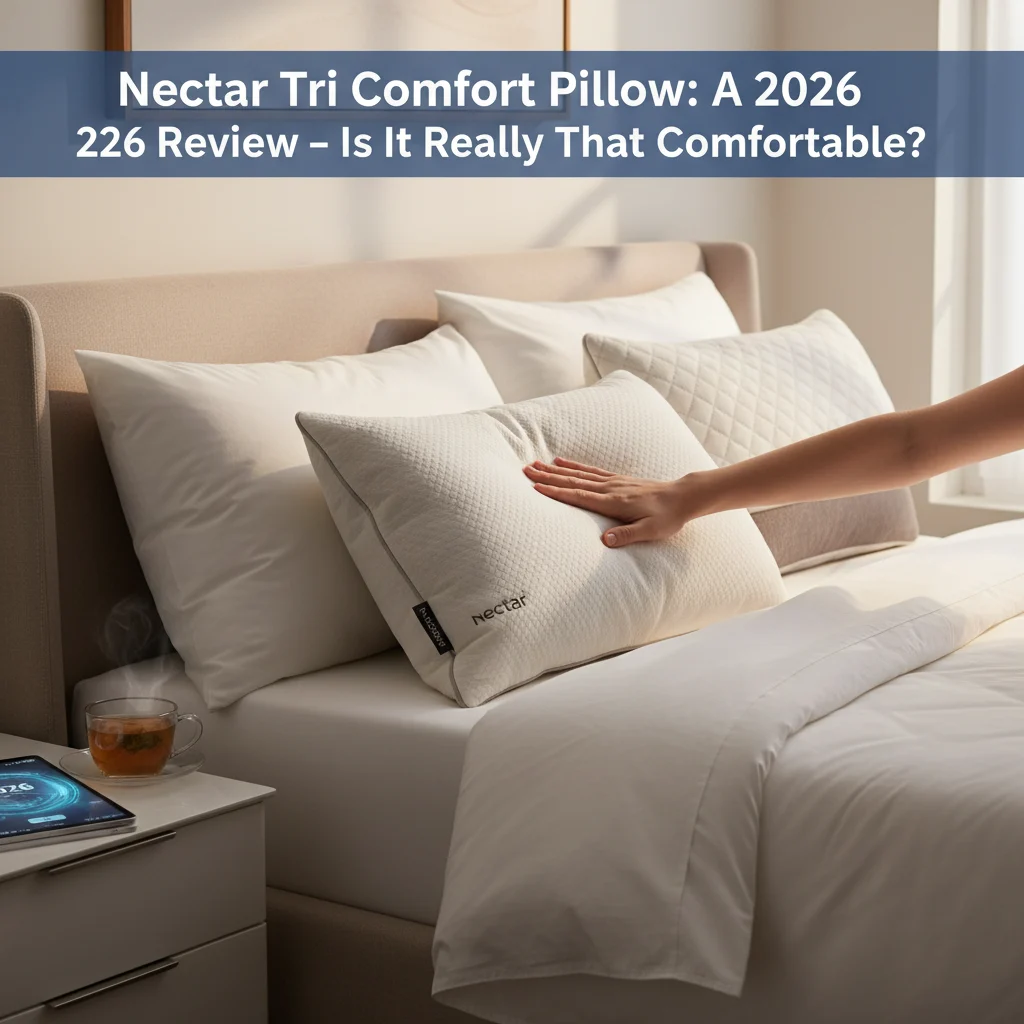 Nectar Tri Comfort Pillow: A 2026 Review – Is It Really That Comfortable?