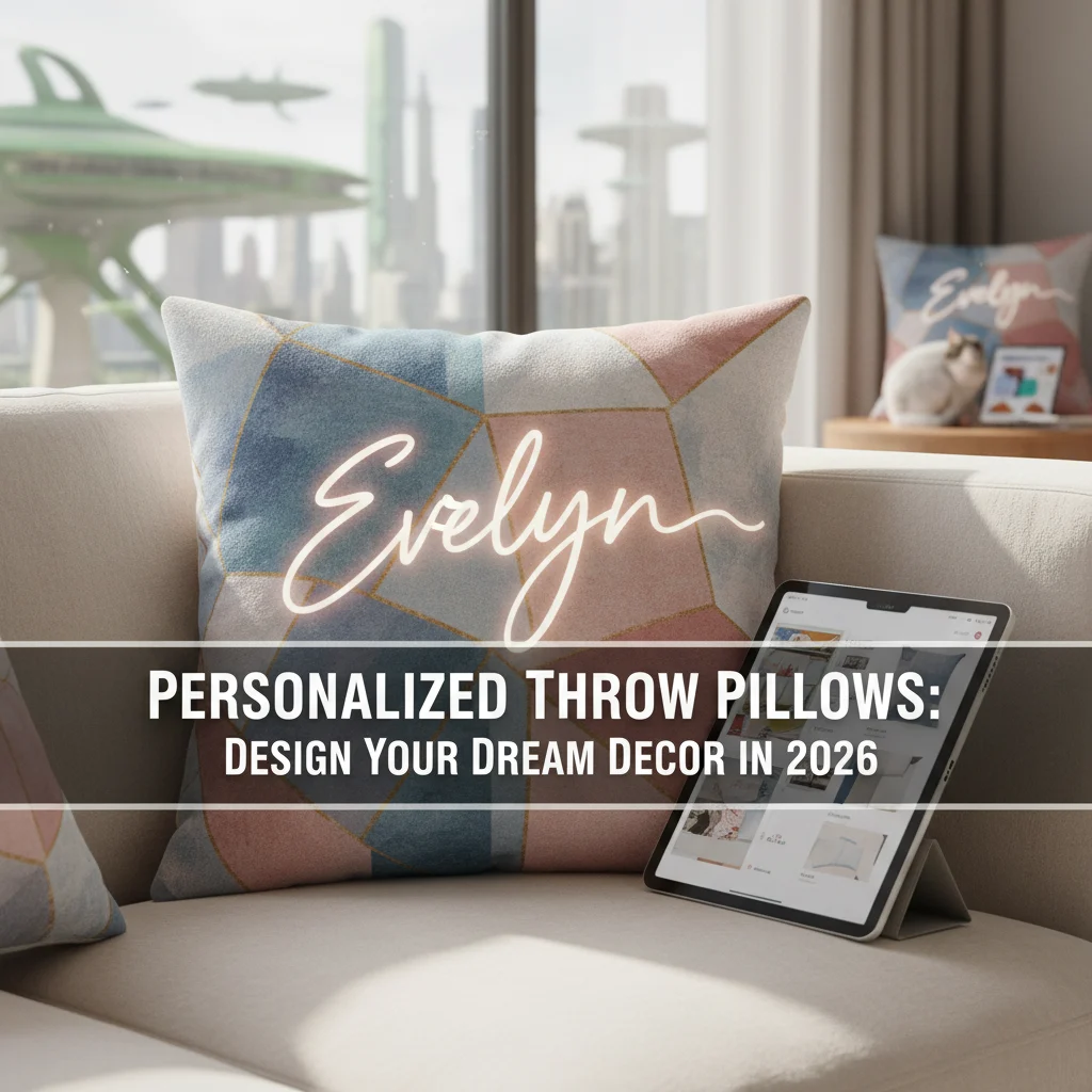Personalized Throw Pillows: Design Your Dream Decor in 2026