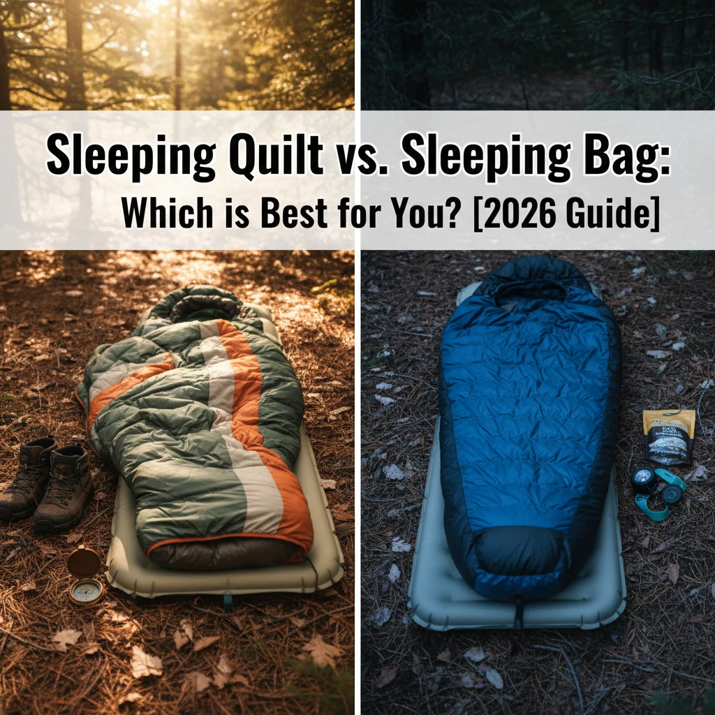 Sleeping Quilt vs. Sleeping Bag: Which is Best for You? [2026 Guide]