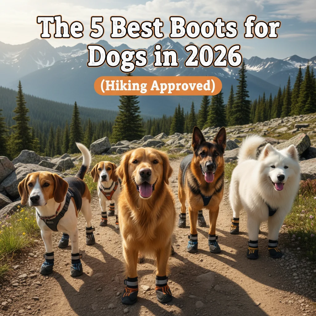 The 5 Best Boots for Dogs in 2026 (Hiking Approved!)
