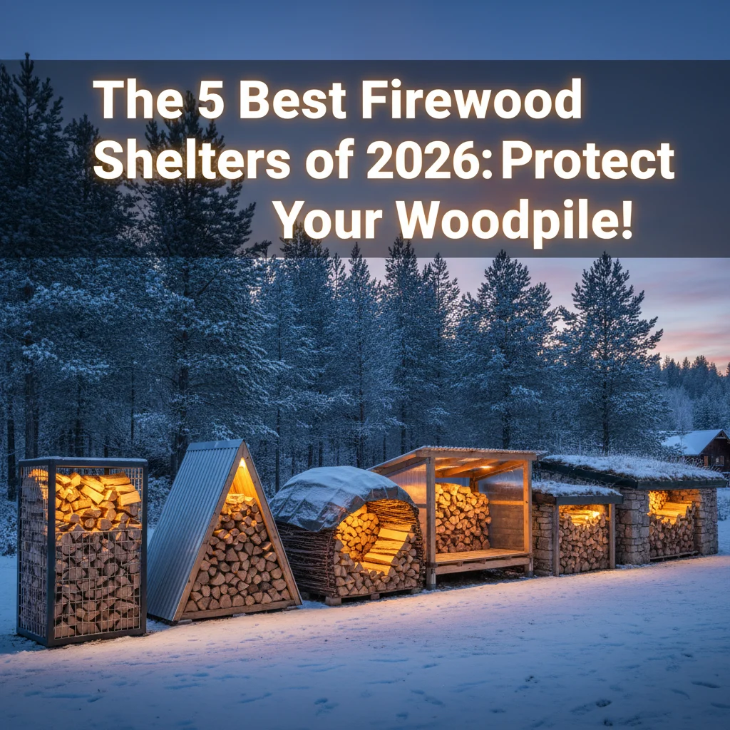 The 5 Best Firewood Shelters of 2026: Protect Your Woodpile!