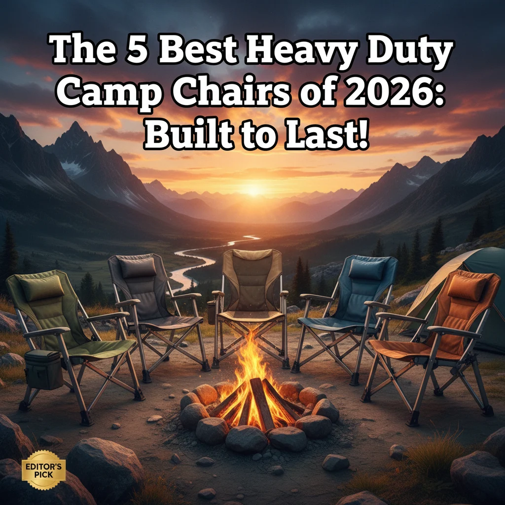 The 5 Best Heavy Duty Camp Chairs of 2026: Built to Last!