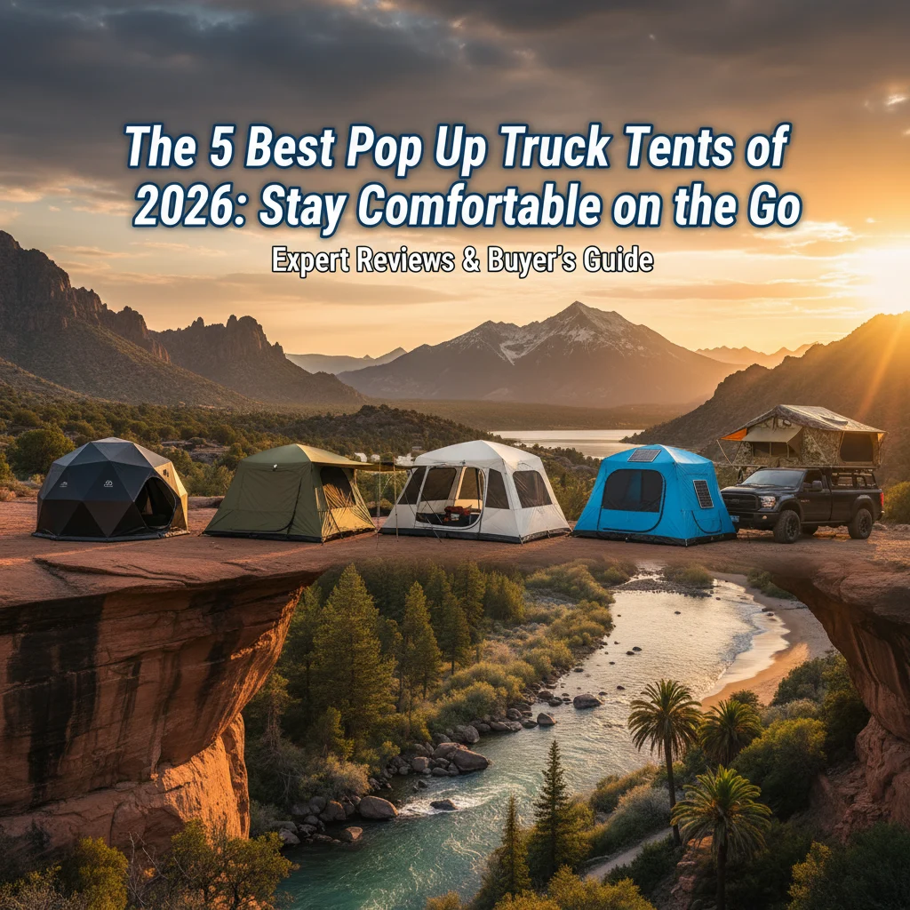 The 5 Best Pop Up Truck Tents of 2026: Stay Comfortable on the Go