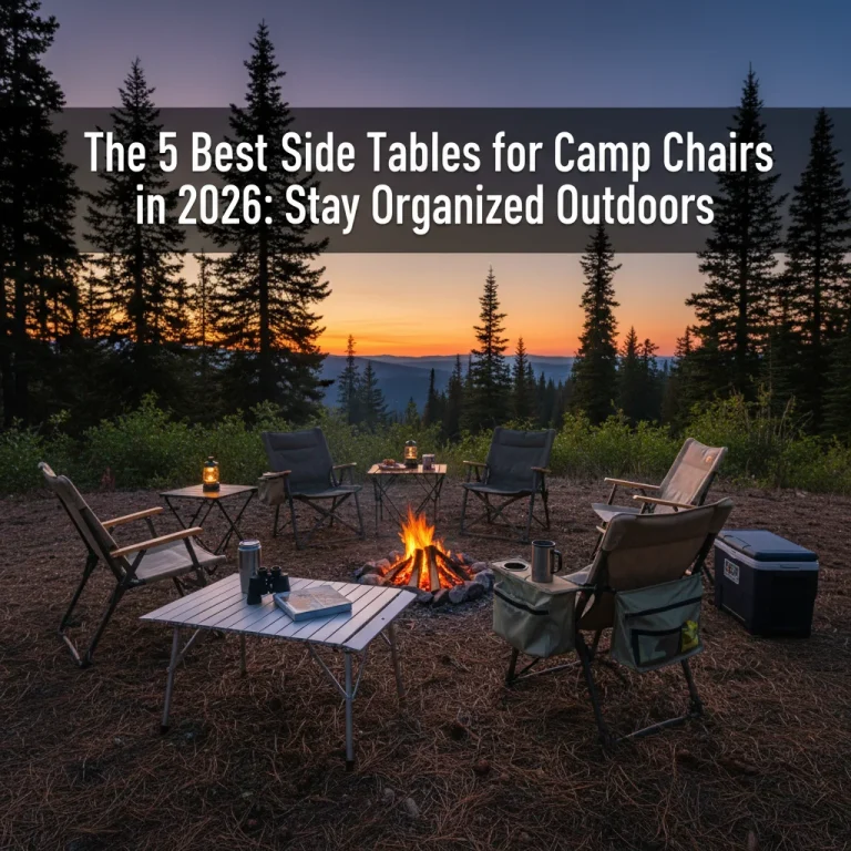 The 5 Best Side Tables for Camp Chairs in 2026: Stay Organized Outdoors