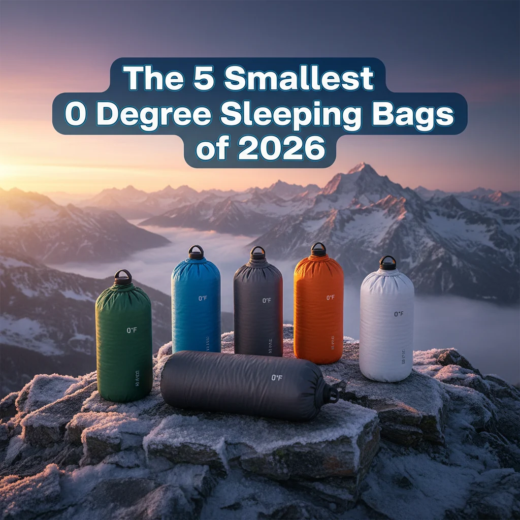 The 5 Smallest 0 Degree Sleeping Bags of 2026
