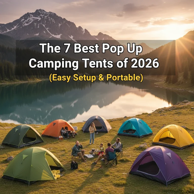 The 7 Best Pop Up Camping Tents of 2026 (Easy Setup & Portable)
