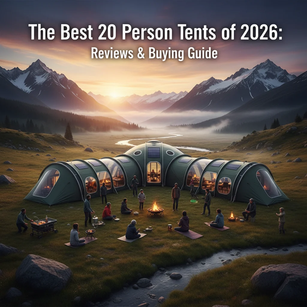 The Best 20 Person Tents of 2026: Reviews & Buying Guide