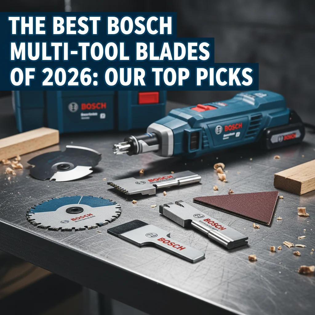 The Best Bosch Multi-Tool Blades of 2026: Our Top Picks