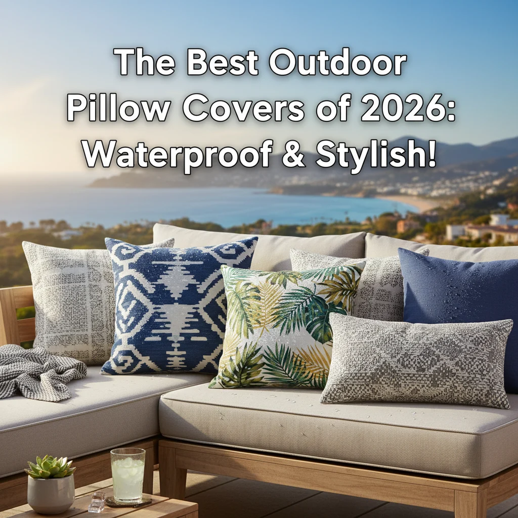 The Best Outdoor Pillow Covers of 2026: Waterproof & Stylish!