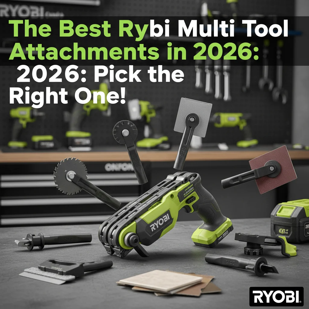 The Best Ryobi Multi Tool Attachments in 2026: Pick the Right One!