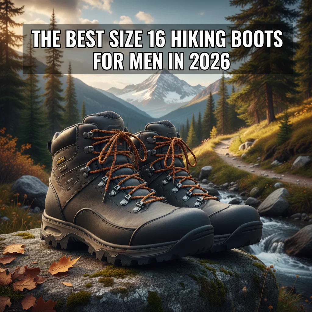 The Best Size 16 Hiking Boots for Men in 2026