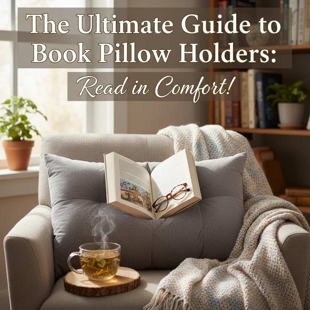 The Ultimate Guide to Book Pillow Holders: Read in Comfort!