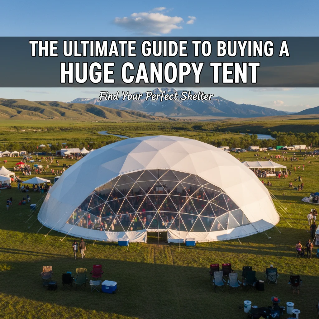 The Ultimate Guide to Buying a Huge Canopy Tent