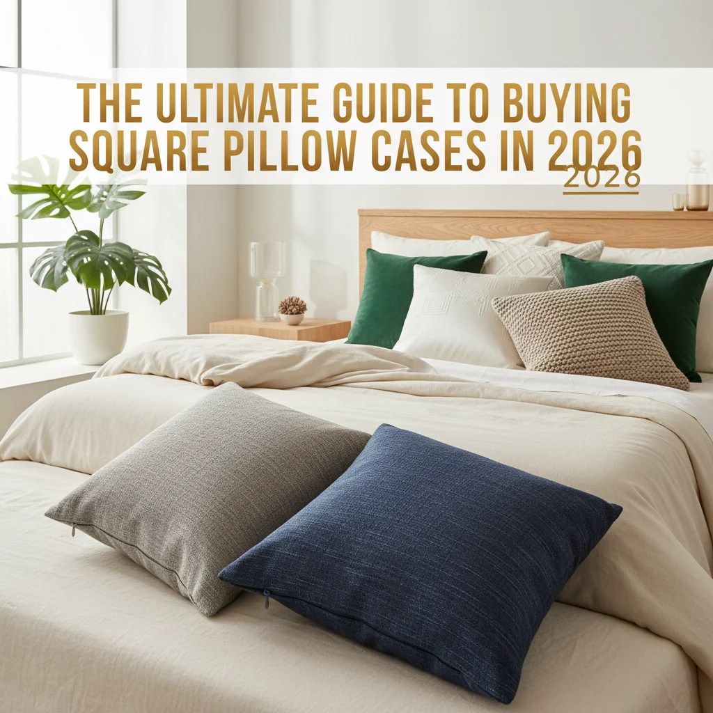 The Ultimate Guide to Buying Square Pillow Cases in 2026