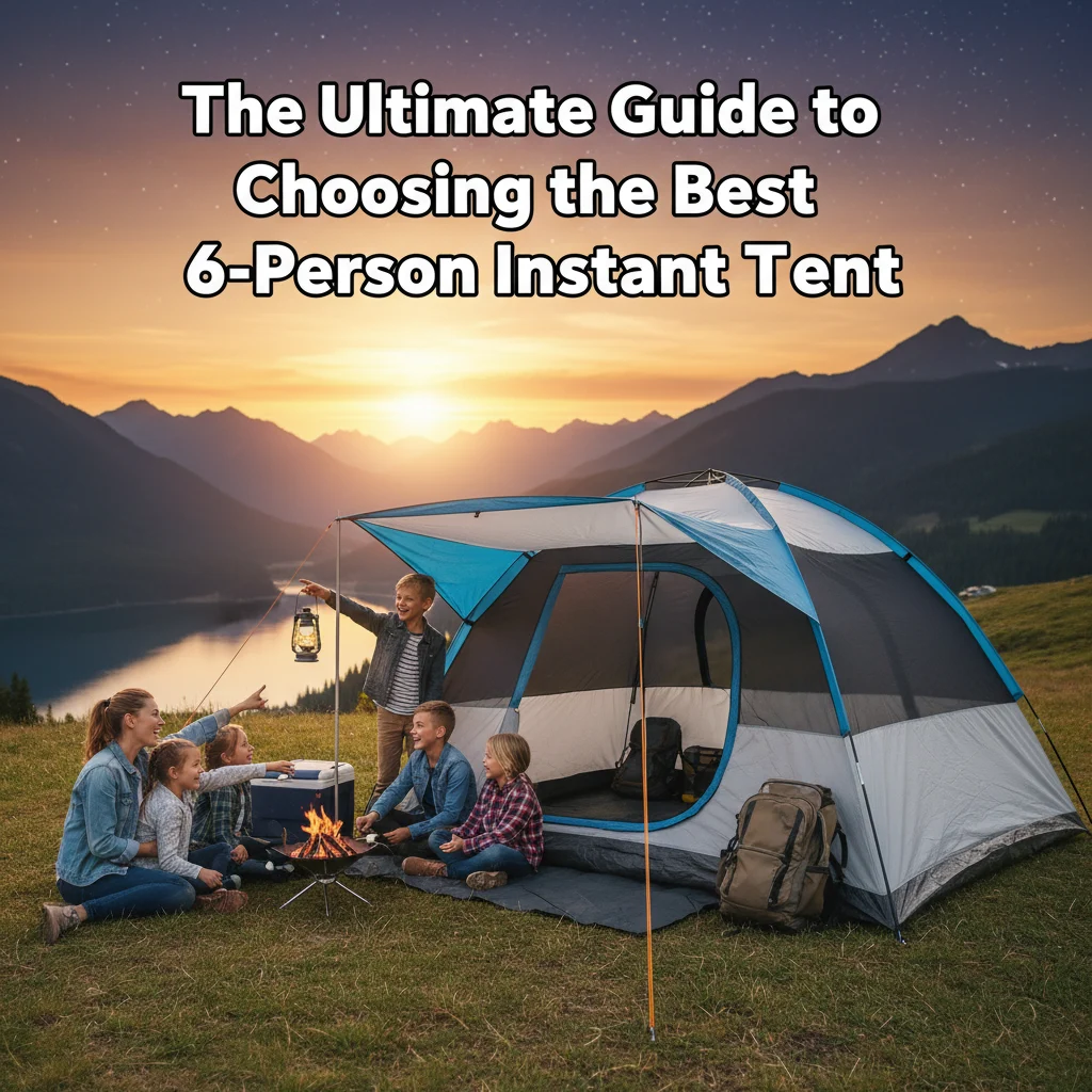 The Ultimate Guide to Choosing the Best 6-Person Instant Tent