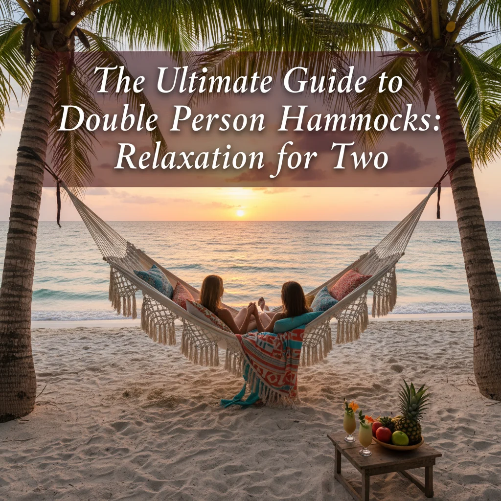 The Ultimate Guide to Double Person Hammocks: Relaxation for Two