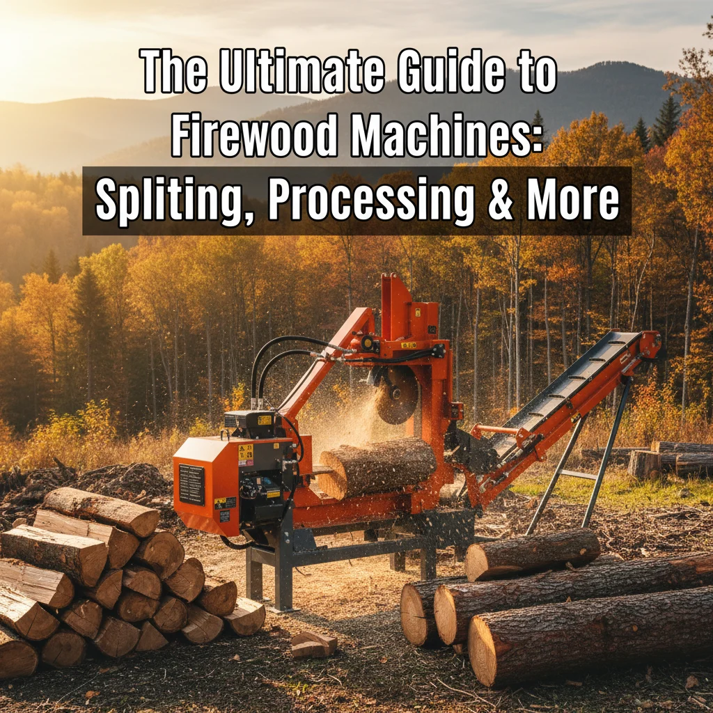 The Ultimate Guide to Firewood Machines: Splitting, Processing & More