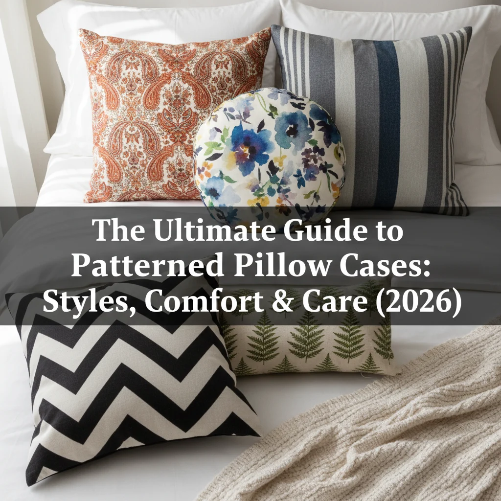 The Ultimate Guide to Patterned Pillow Cases: Styles, Comfort & Care (2026)