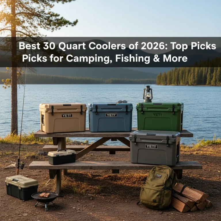 Best 30 Quart Coolers of 2026: Top Picks for Camping, Fishing & More