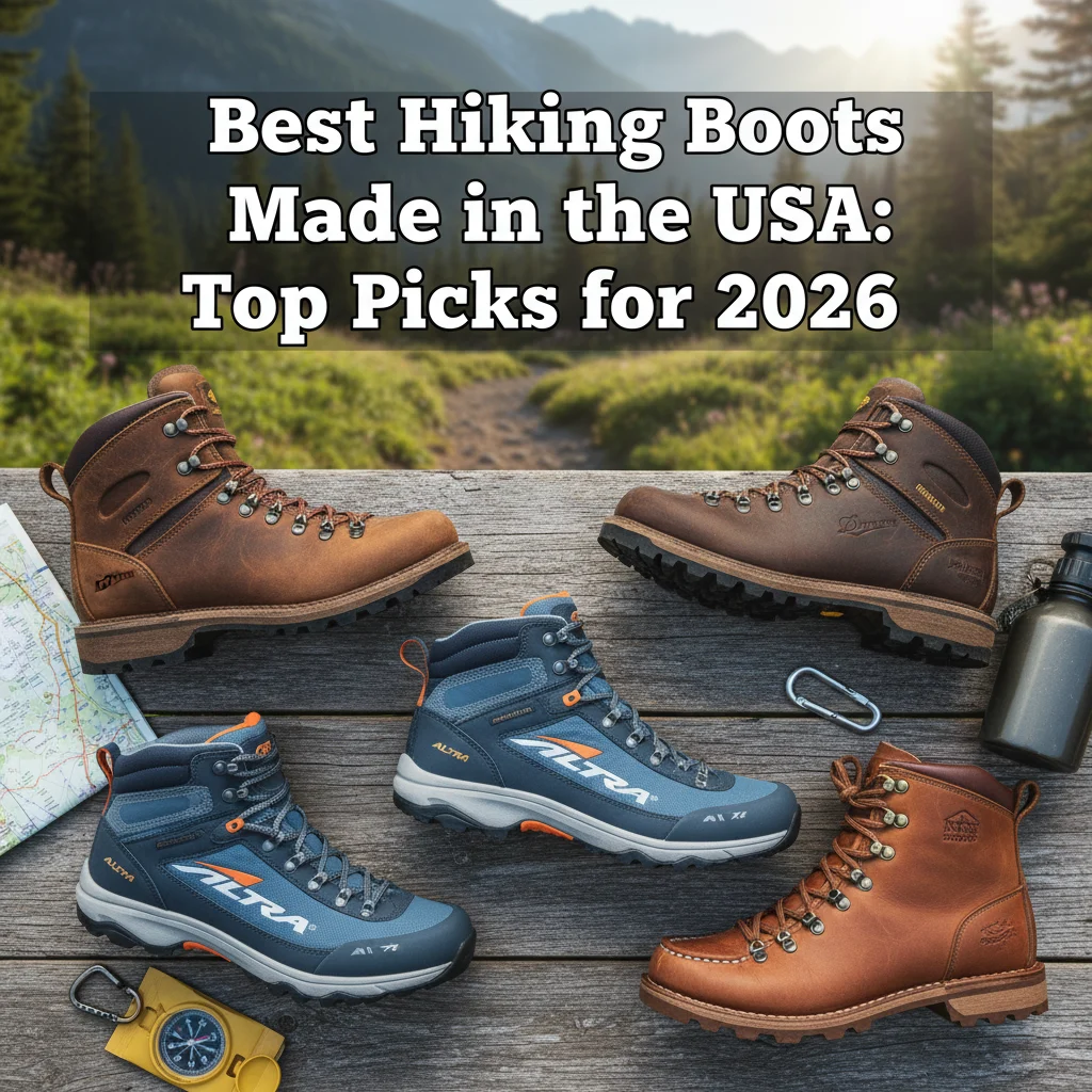 Best Hiking Boots Made in the USA: Top Picks for 2026